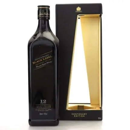 JOHNNIE WALKER 75CL BLACK LABEL CENTENARY EDITION