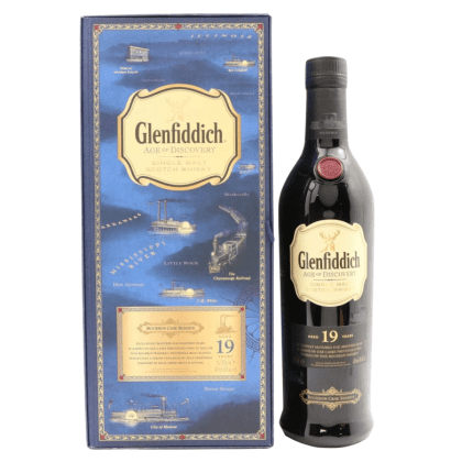 GLENFIDDICH 70CL 19 YEAR OLD AGE OF DISCOVERY BOURBON CASK