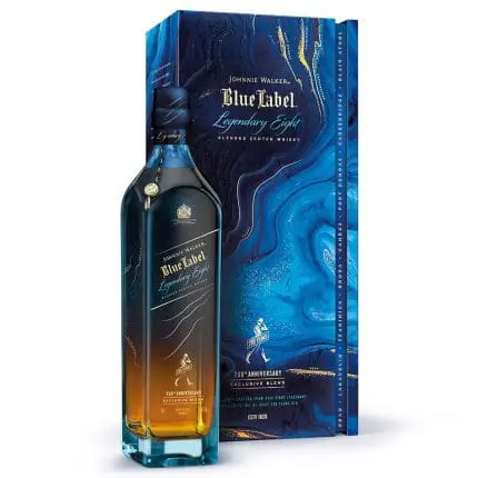JOHNNIE WALKER BLUE LABEL 75CL 200TH ANNIVERSARY LEGENDARY EIGHT