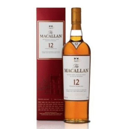 THE MACALLAN 70CL 12 YEARS OLD SHERRY OAK 'OLD'