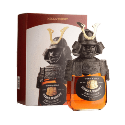 NIKKA 70CL GOLD & GOLD SAMURAI EDITION METAL ARMOR