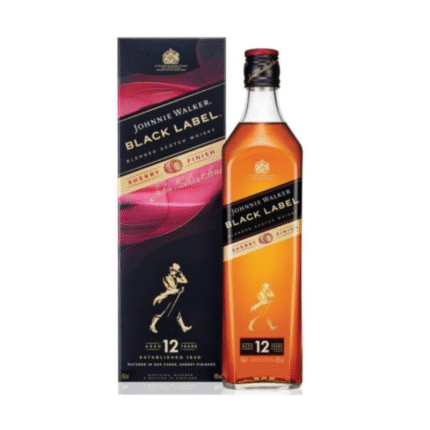 JOHNNIE WALKER 75CL BLACK LABEL SHERRY TAIWAN EDITION
