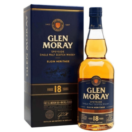 GLEN MORAY 70CL 18 YEARS OLD