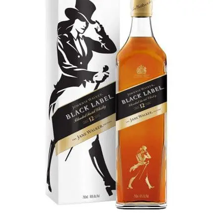 JOHNNIE WALKER 70CL JANE WALKER BLACK