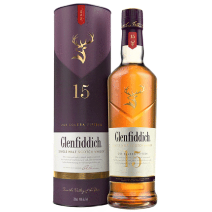 GLENFIDDICH 70CL 15 YEARS OLD