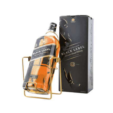 JOHNNIE WALKER BLACK LABEL 3L WITH CRADLE