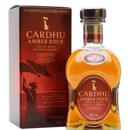 CARDHU 70CL AMBER ROCK