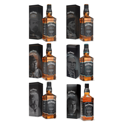 JACK DANIELS 75CL SET EDITION 1 TO 6