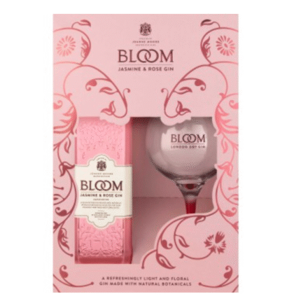 Bloom Jasmine & Rose + Copa Glass 70cl