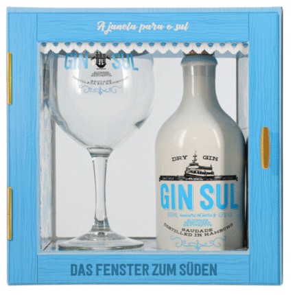 Gin Sul - Copa Glass & Dry Gin 70CL