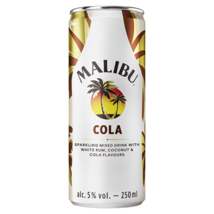 MALIBU RUM COCKTAIL COLA CAN 250 ML 5%