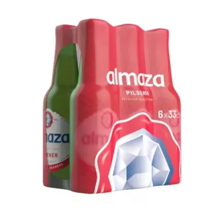 Almaza Beer Btls 33 Cl Pack Of 6