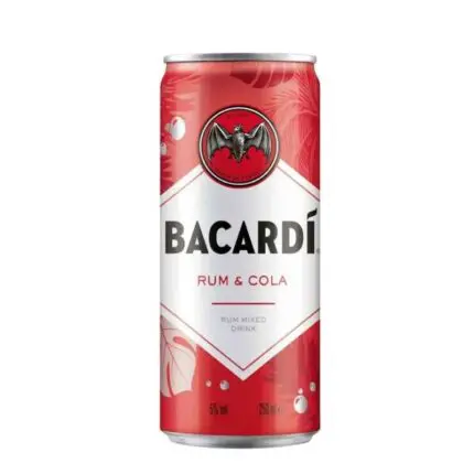 BACARDI RUM & COLA 250ML