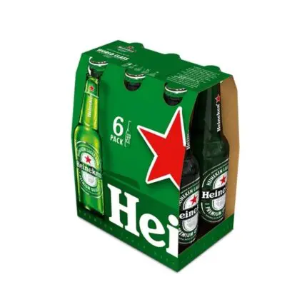 Heineken Pilsener  33 CL Beer Pack Of 6