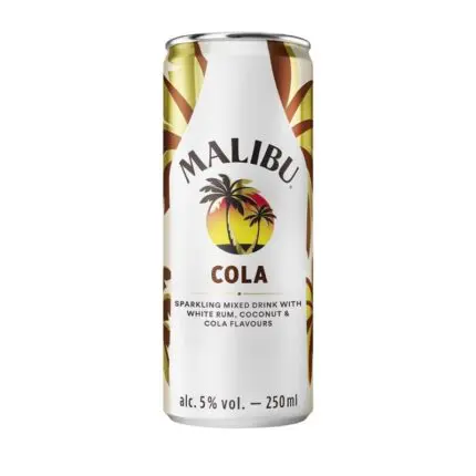 MALIBU RUM COCKTAIL COLA CAN 250 ML 5%