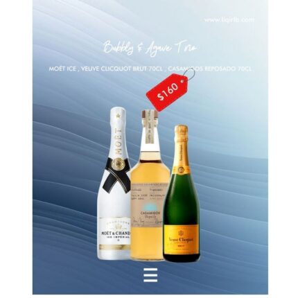 Bubbly & Agave Trio
