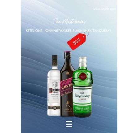 The Must-Haves Vodka & Whisky Combo